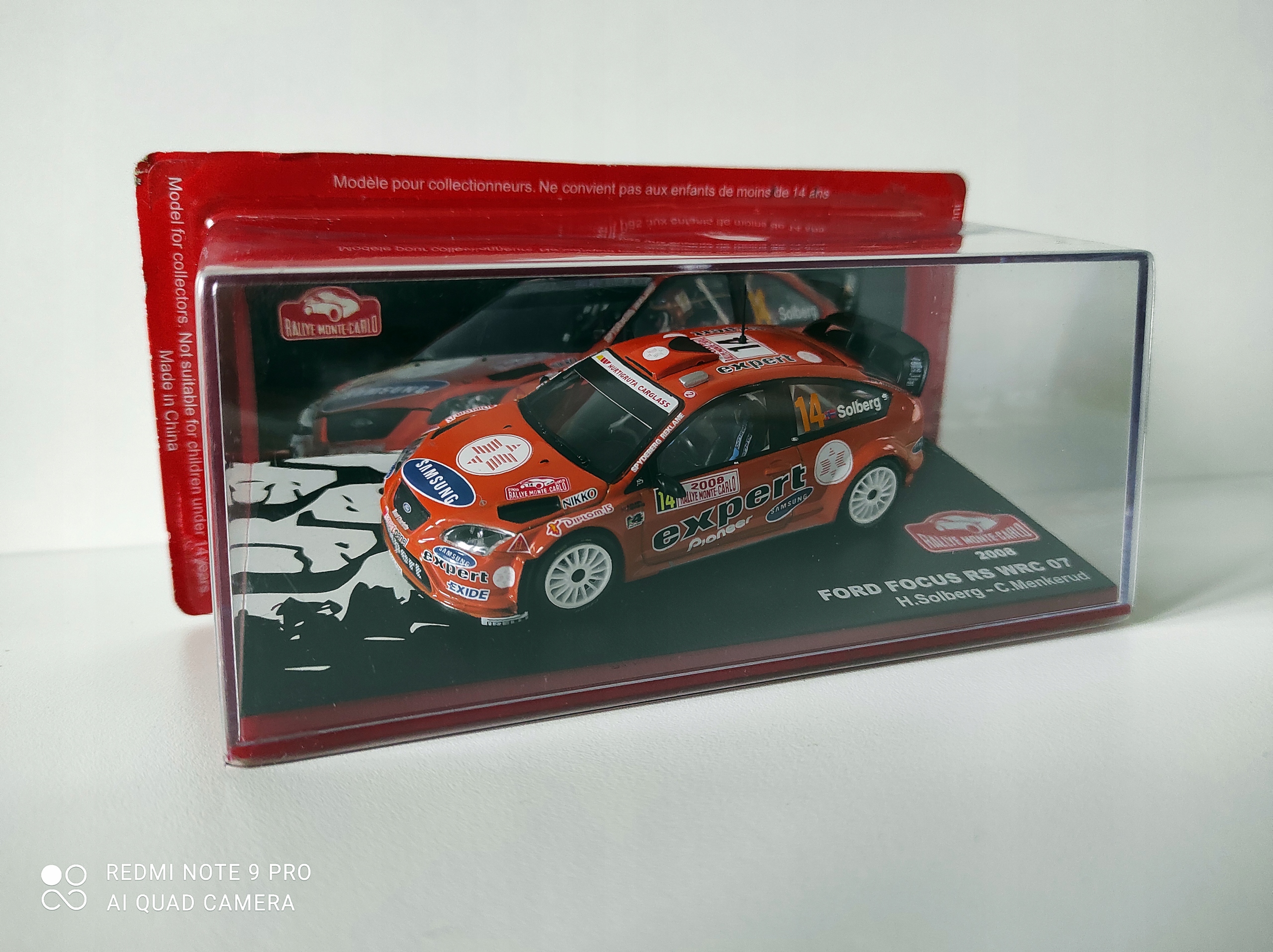 Ford Focus Rs Wrc 07 Rally Monte Carlo 2008 H.Solberg C.Menkerud 1:43