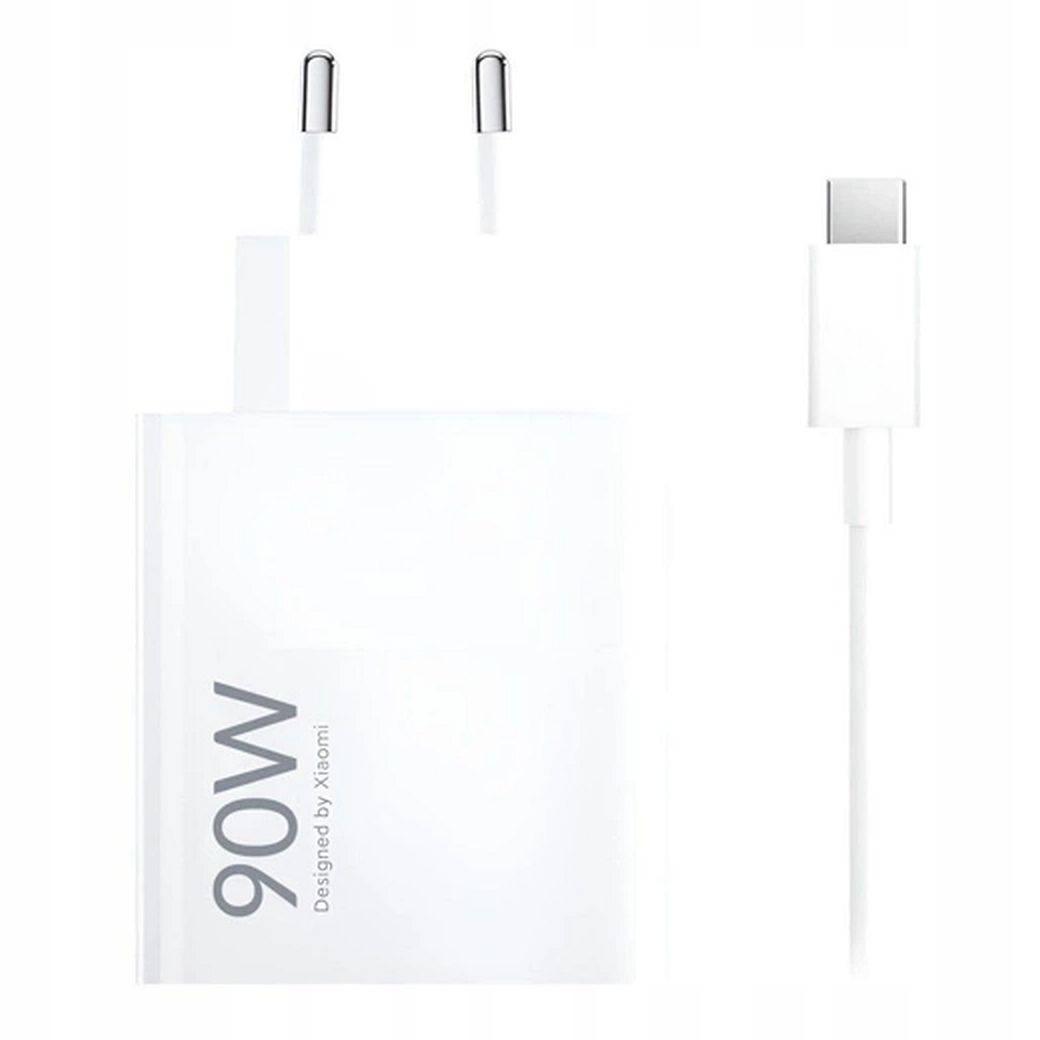 Xiaomi Oryginalna Ładowarka Sieciowa Usb A Qc3.0 3A 90W Mdy-15-Ek Biała