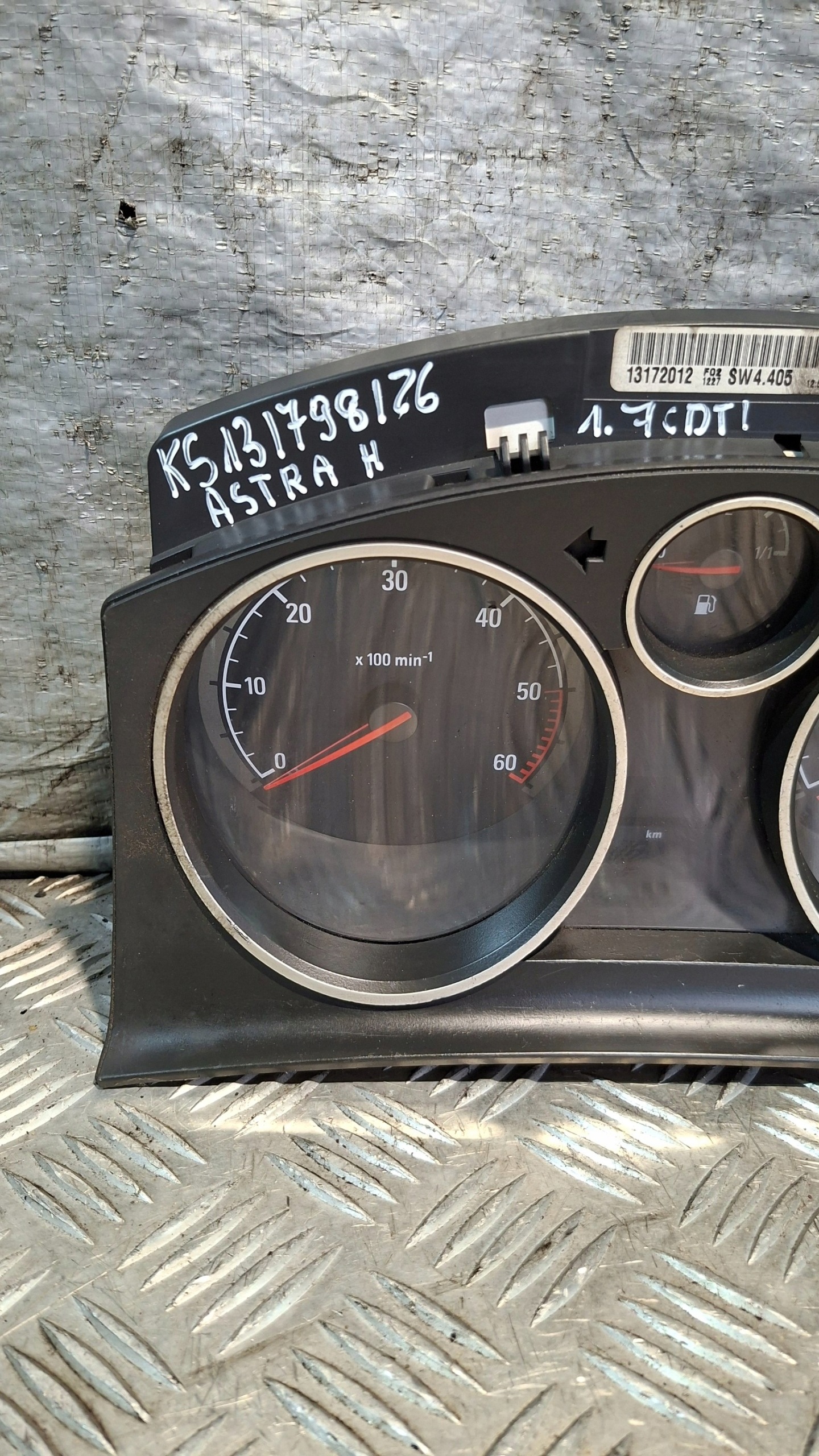 dials dials OPEL ASTRA H 1.7CDTI