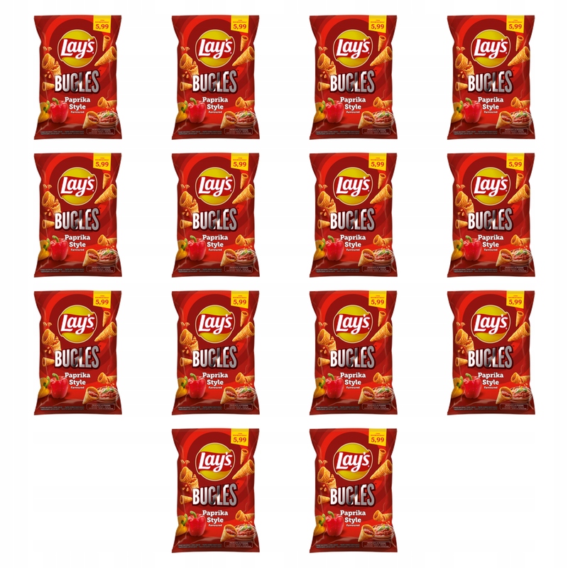 Lay's Bugles Paprika Style 75 g X14