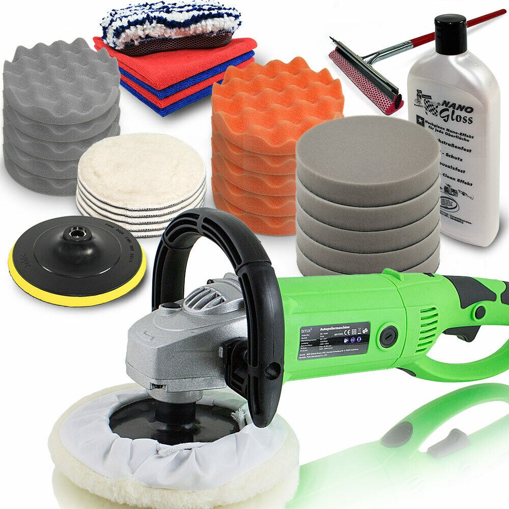 НАБІР ДЛЯ ПОЛІРУВАННЯ ПОЛІРУВАЛЬНА МАШИНА ПОЛІРУВАЛЬНА МАШИНА