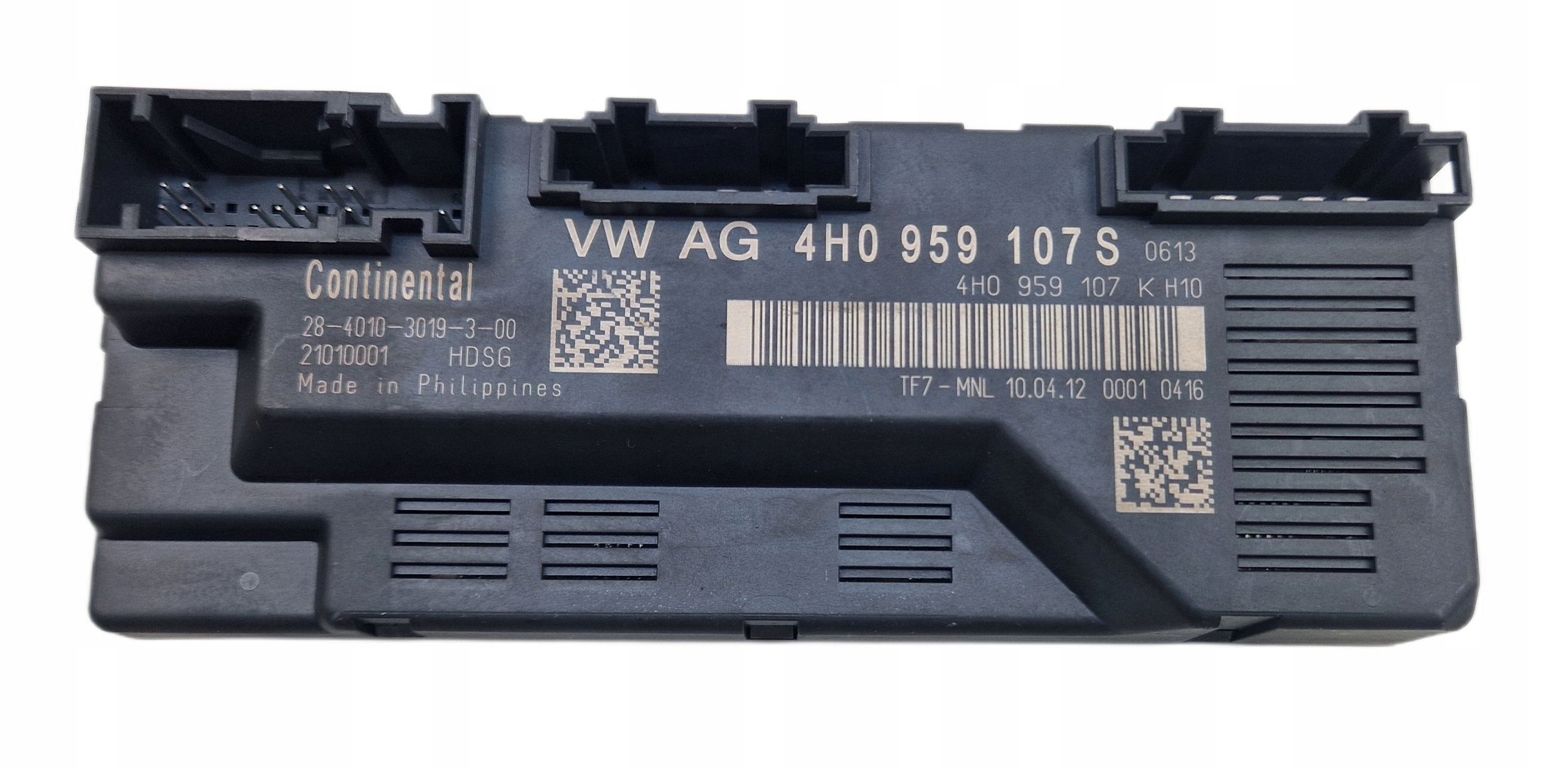 PORSCHE PANAMERA 970 09-16 MODUŁ STEROWNIK KLAPY BAGAŻNIKA 4H0959107S