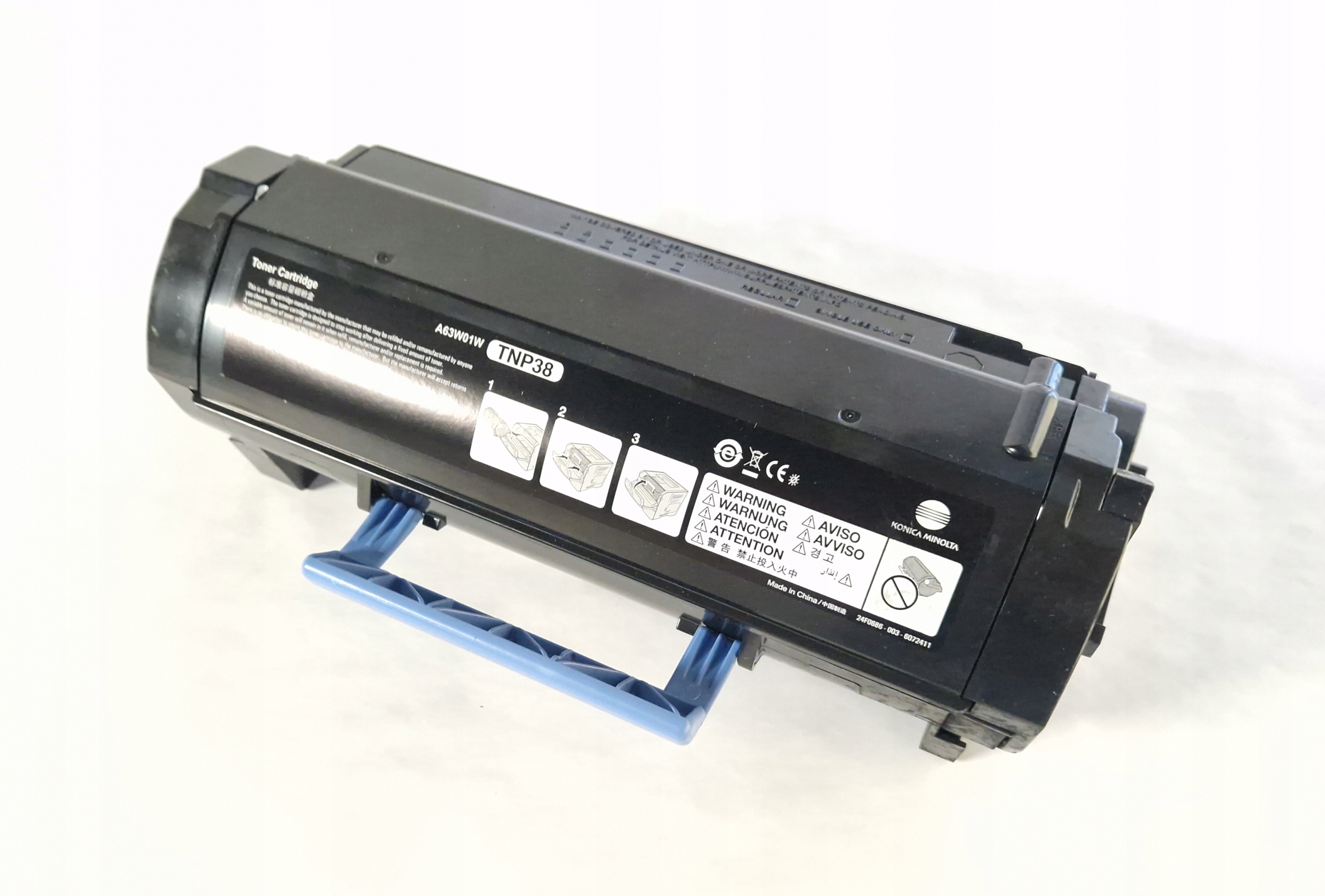 Toner Konica minolta BizHub A63W01W TNP38 černý (black) Originál