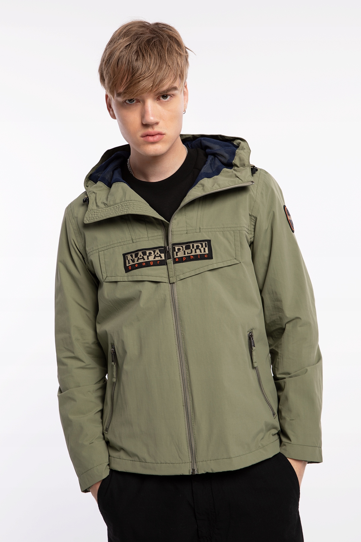 Pánská Bunda Napapijri Rainforest Open S Green Lichen NP0A4H2OG S