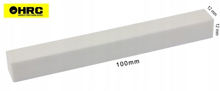 Osełka ceramiczna do ostrza nóż kebab 12x12x100