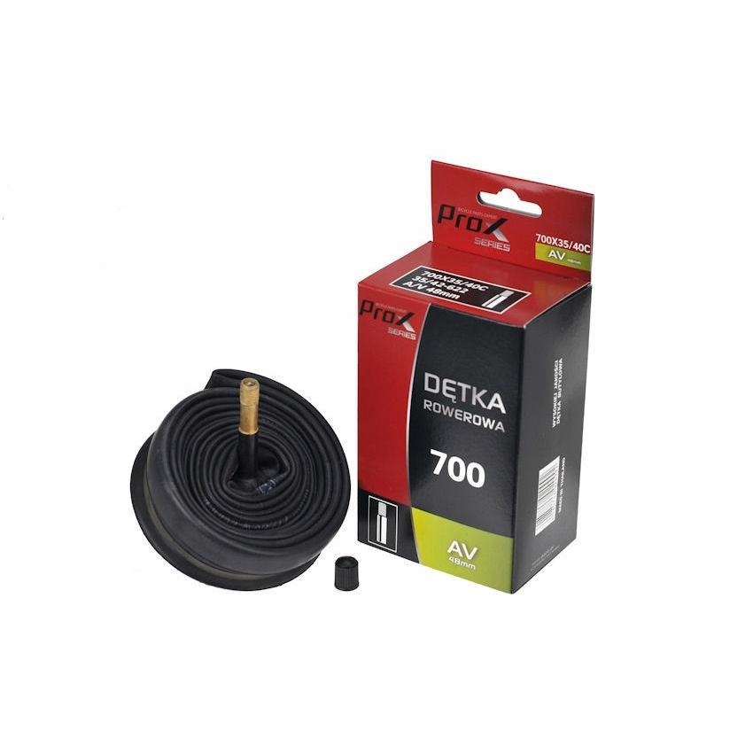 

Dętka Prox 700 x35-42 wentyl Auto 48mm 35/42-622