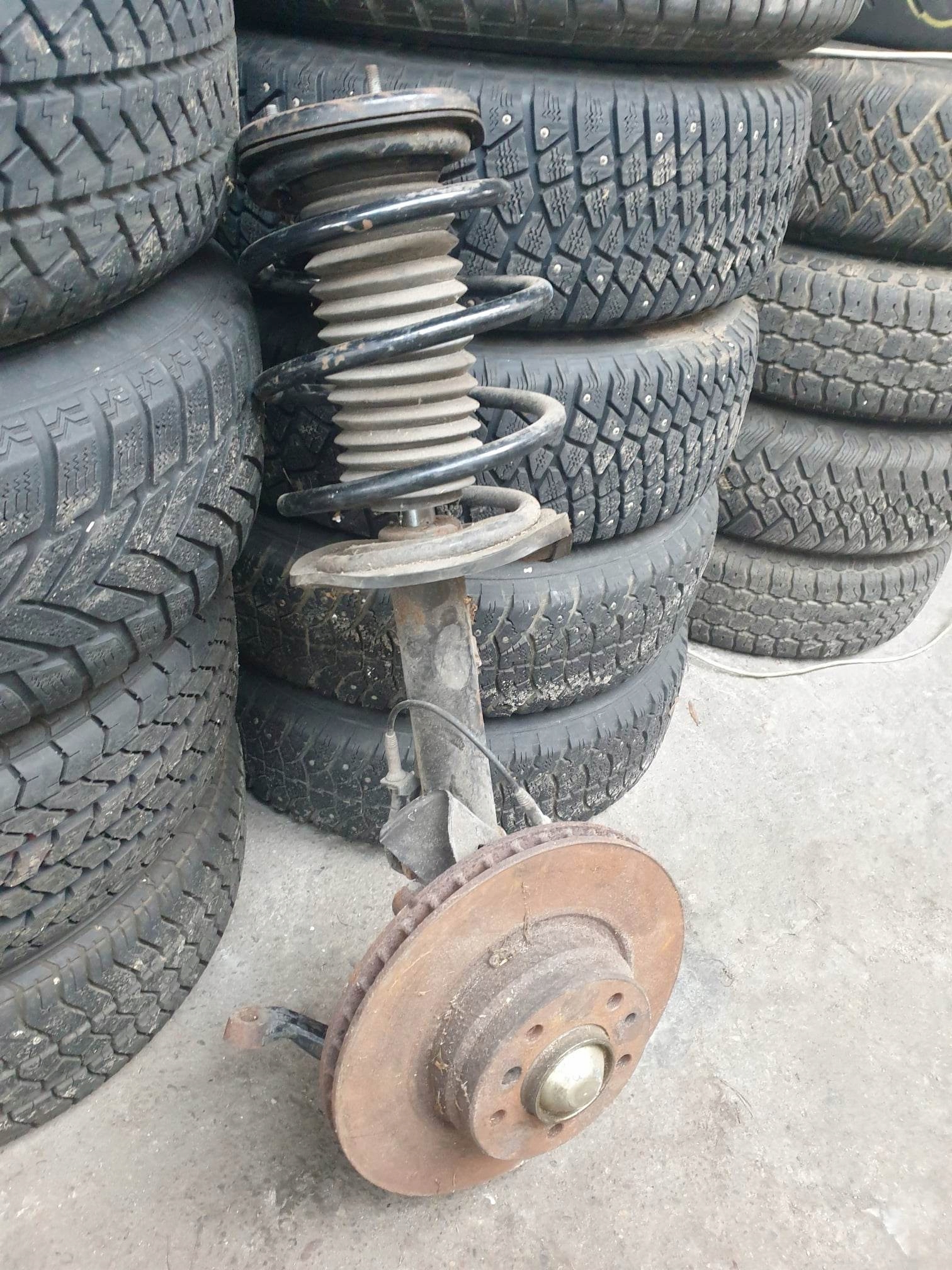 BMW E38 7 поворотный кулак, цапфа комплект