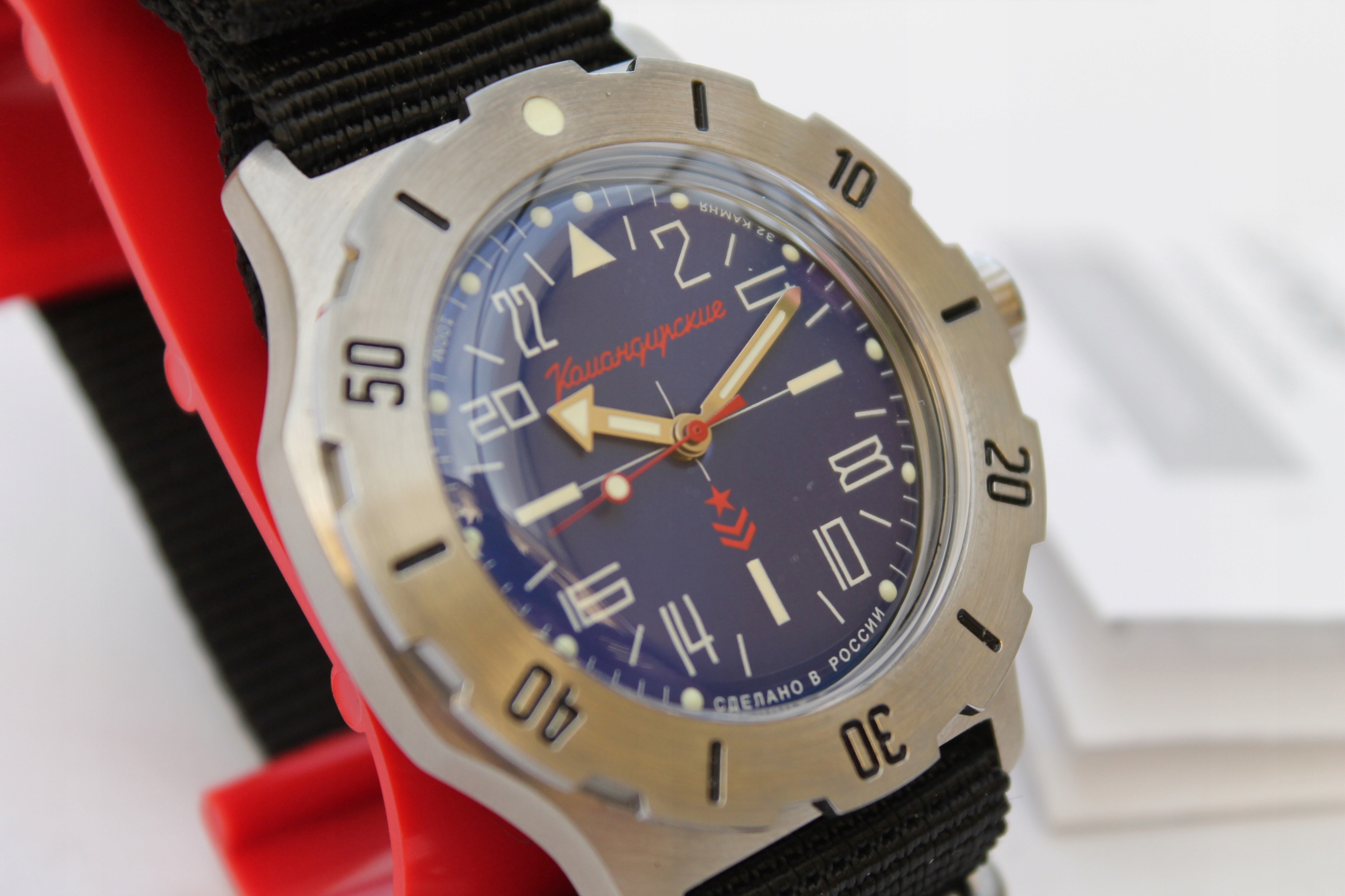 Wostok Vostok K-35 Ocel Automat Nový 350642