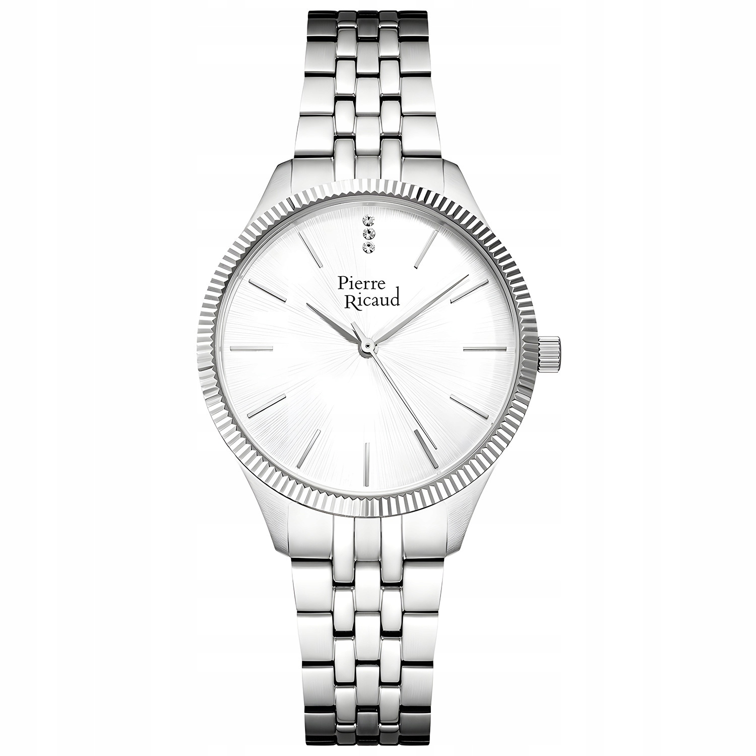 Dámské hodinky Pierre Ricaud P23010.5113Q Zirkony stříbrné