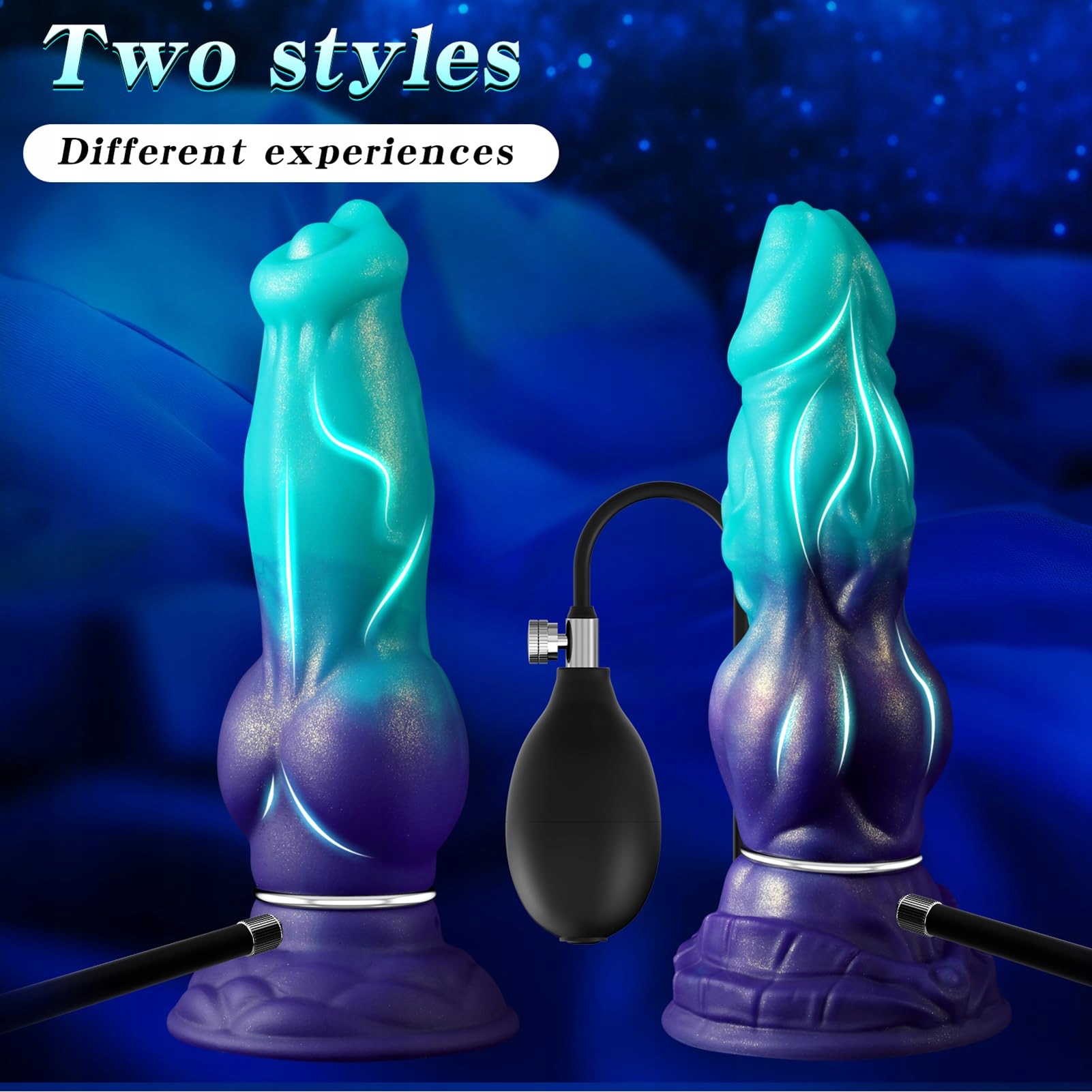 THLSEXY Dildo Dla Psa Nadmuchiwany Analny Plug Silikonowy Realistyczny XXL — miniatura 3