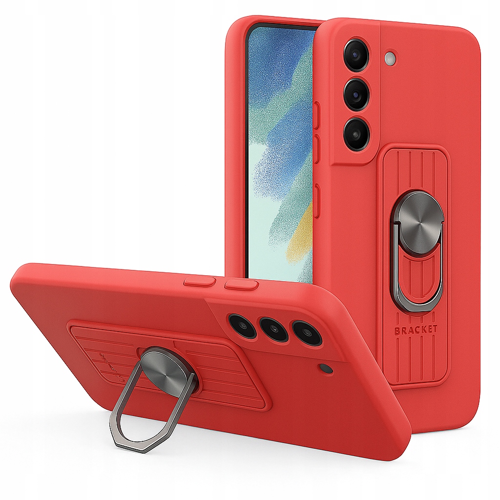 Ring Case silikonowe etui z uchwytem na palec do Samsung Galaxy S21 Fe 5G