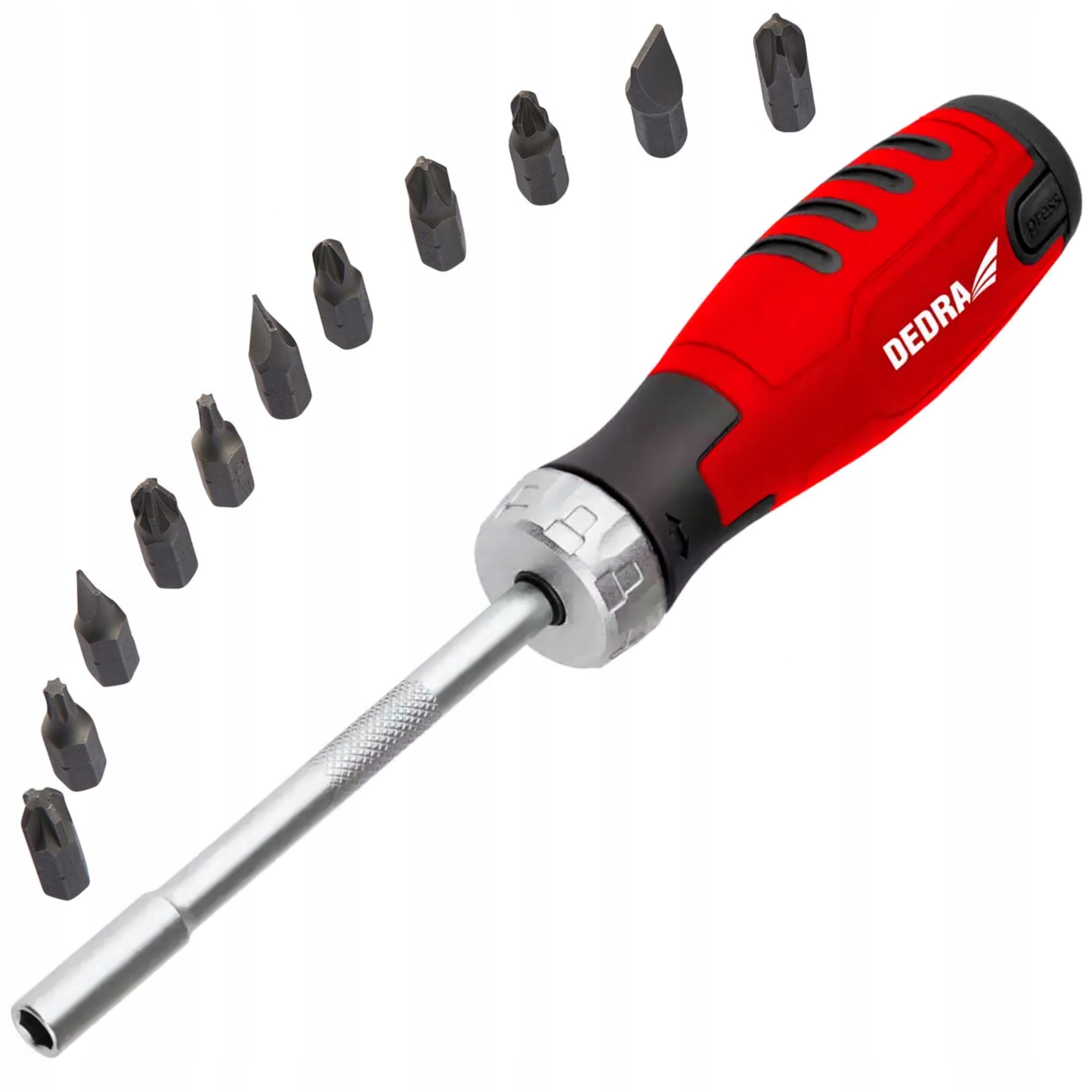 

Dedra Wkrętak Z Grzechotką I Bitami 06A050