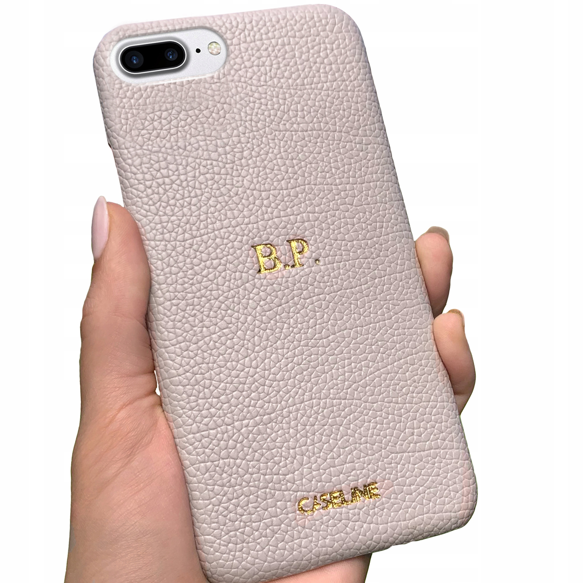 

Etui Monogram do iPhone 7 Plus inicjały +szkło