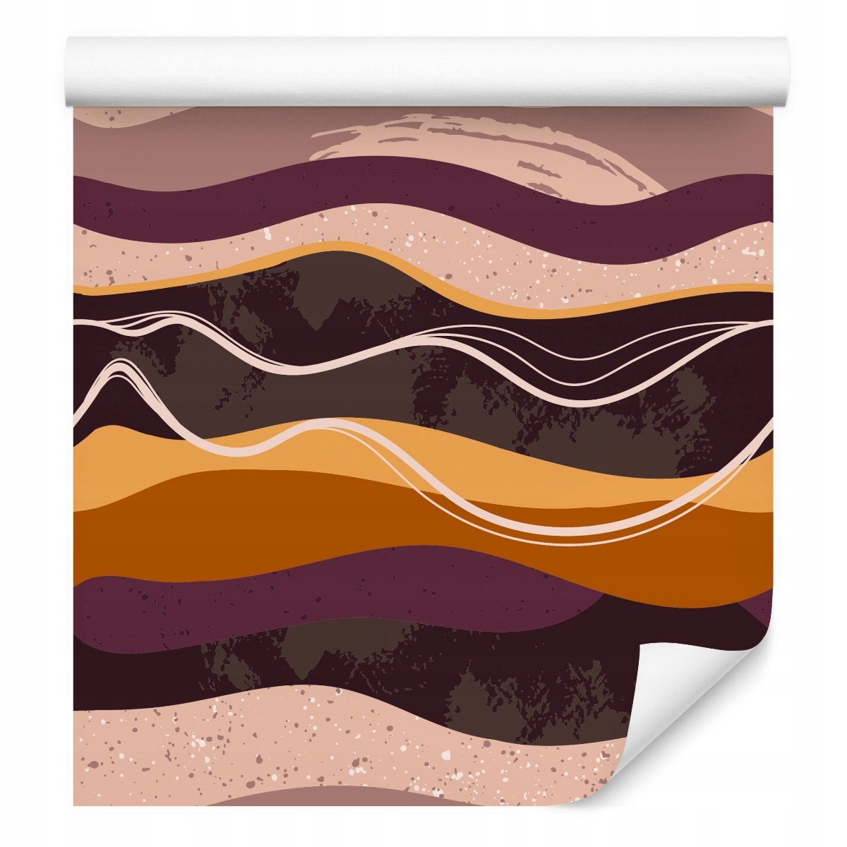 Dekorativní tapeta Hladké Abstraktní 3D linie