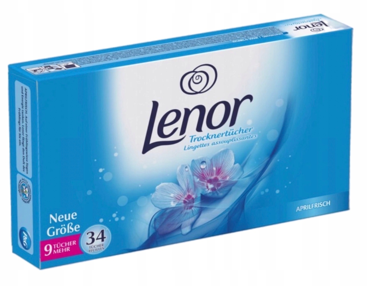 

Chusteczki do prania zapachowe Lenor 34 szt.