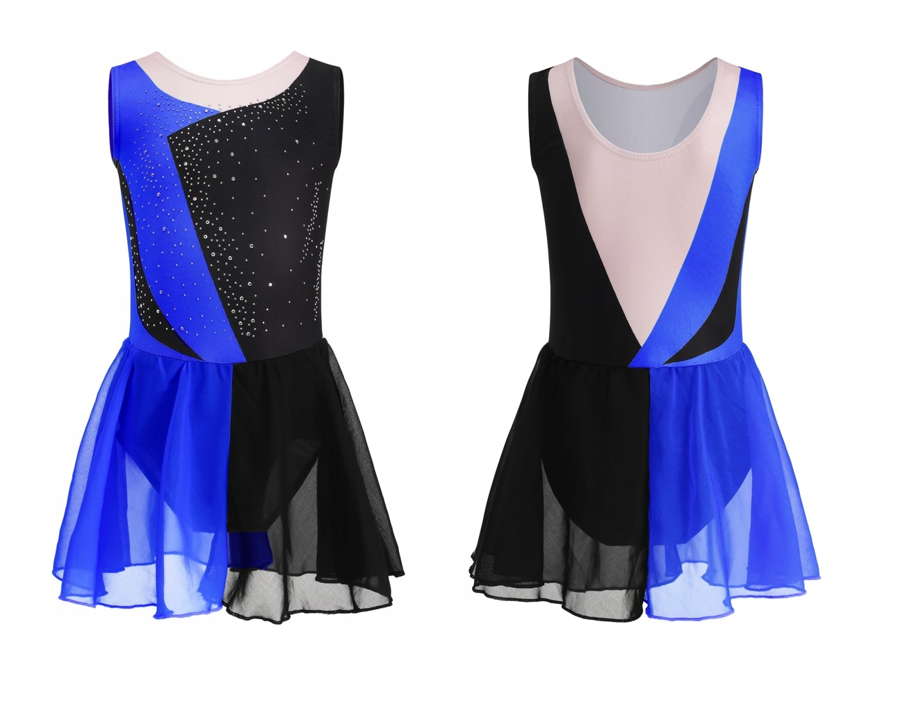 Baletní Body S Dvoubarevnou Sukní, Baletní Taneční Oblečení Velikost 110