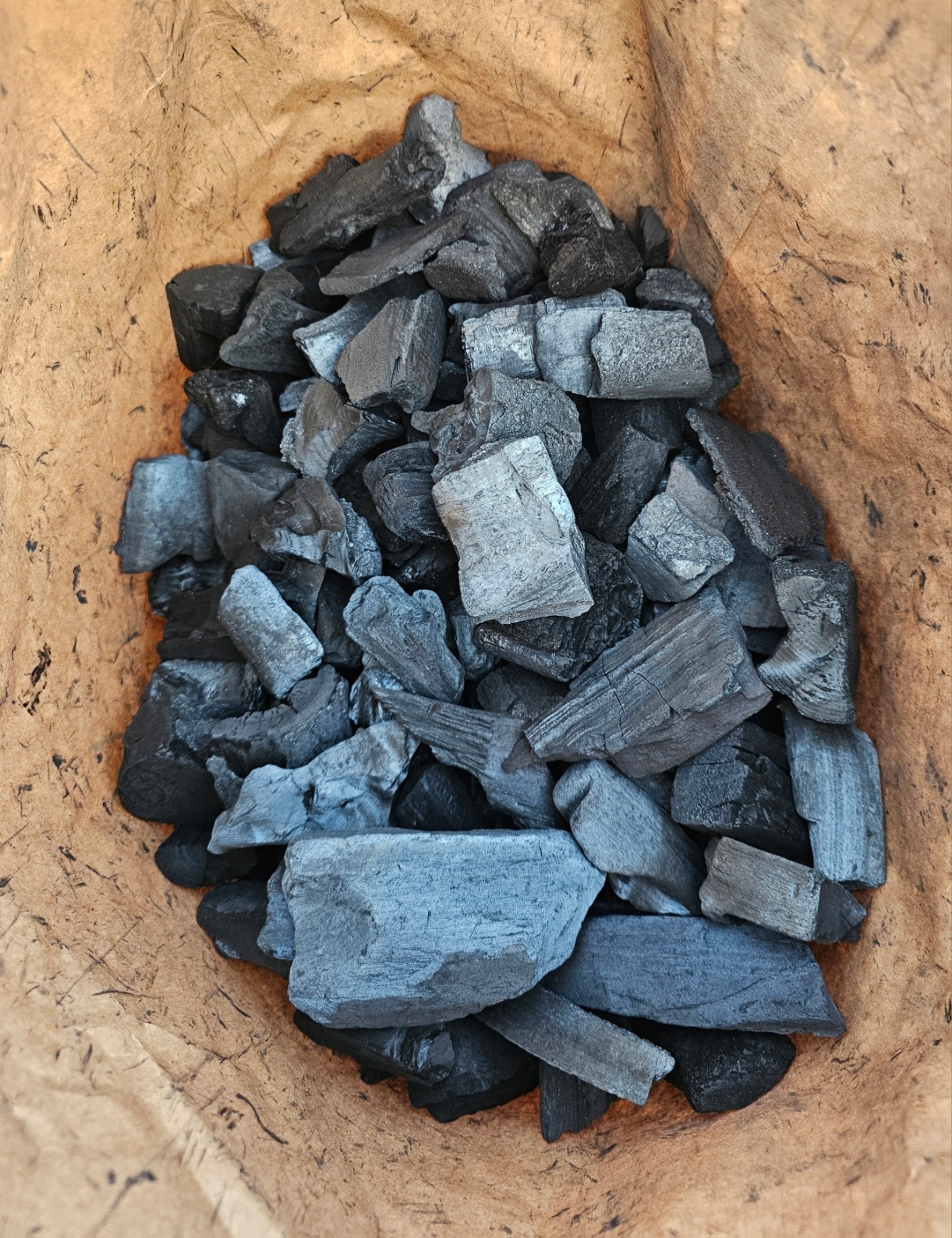 Dřevěné uhlí Gastronomický gril 10 kg Bieszczadzki Střední