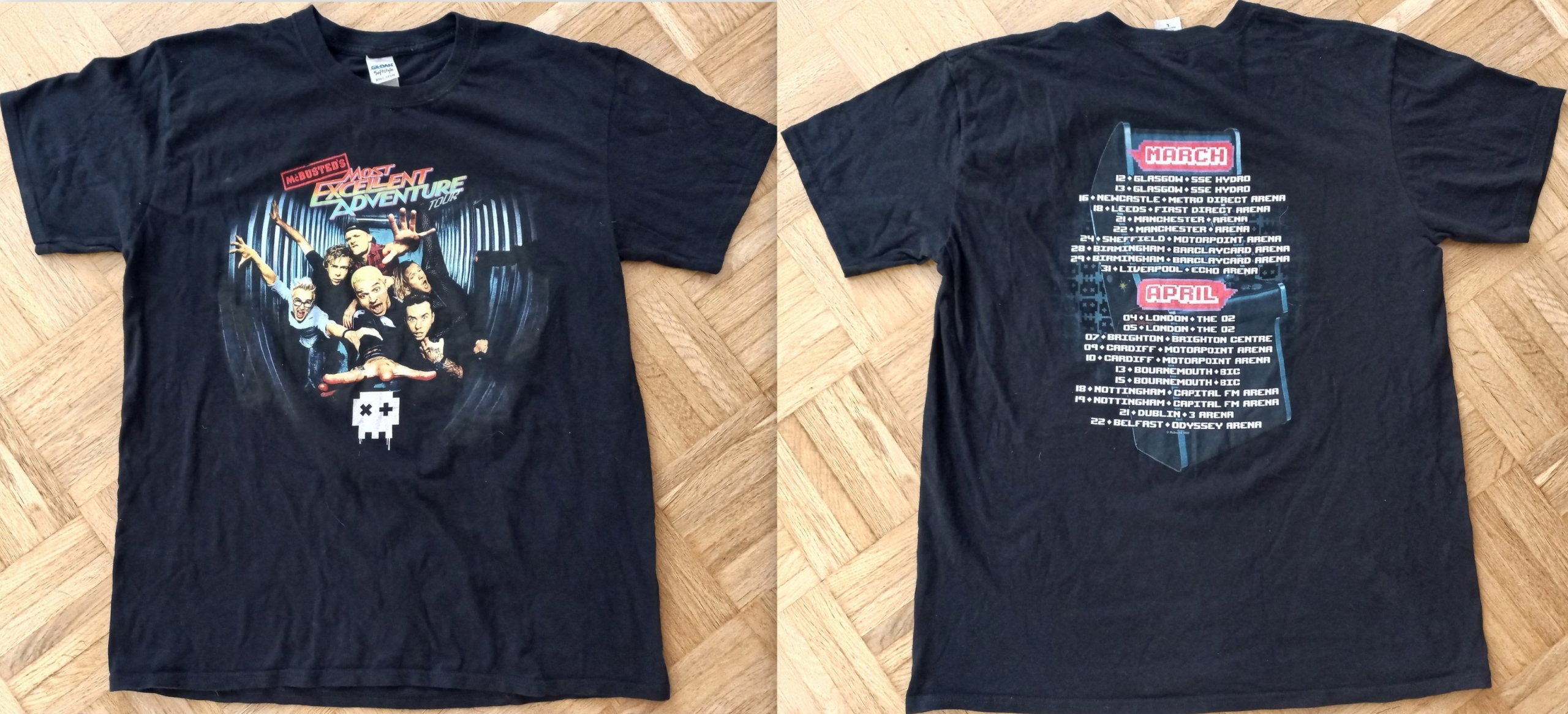 McBUSTED'S - Most Excellent Adventure Tour __ L