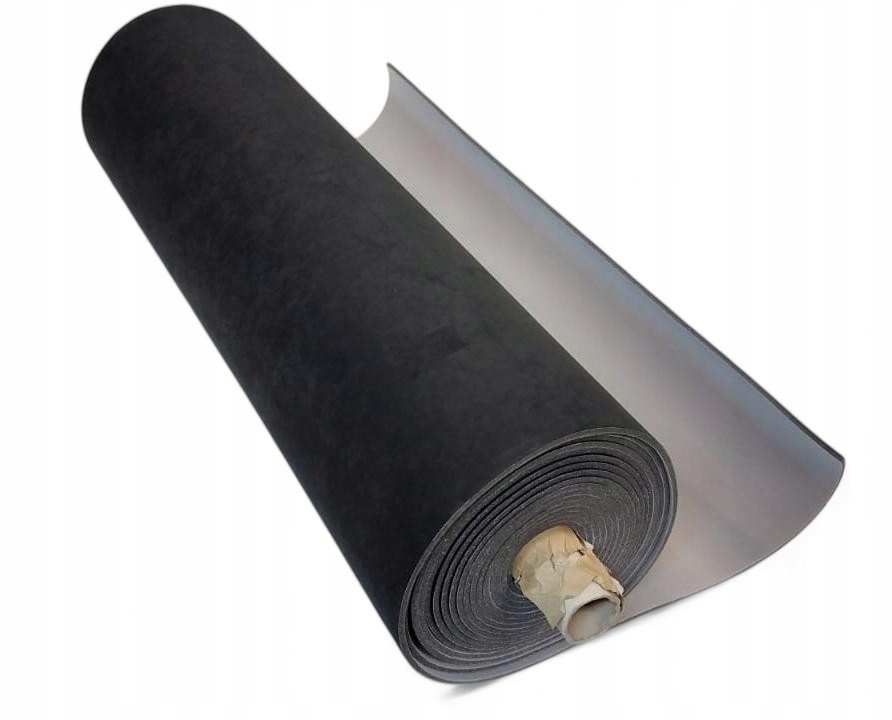 Originální Italská Černá Alcantara Na Pěně 8 MM