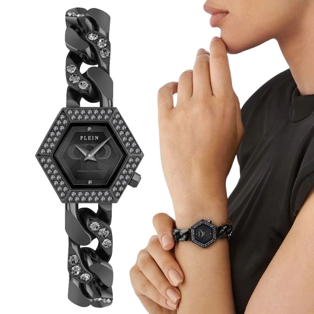 Hodinky Philipp Plein The Hexagon Groumette Perpetual Bling PWWBA0423