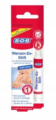 Sos, Preprat do usuwania brodawek, 1ml