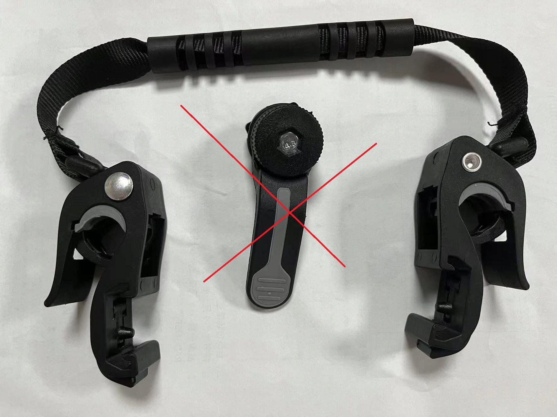 HAK TOPTREK, SYSTEM MOCOWANIA TORBY ROWEROWEJ Model 100