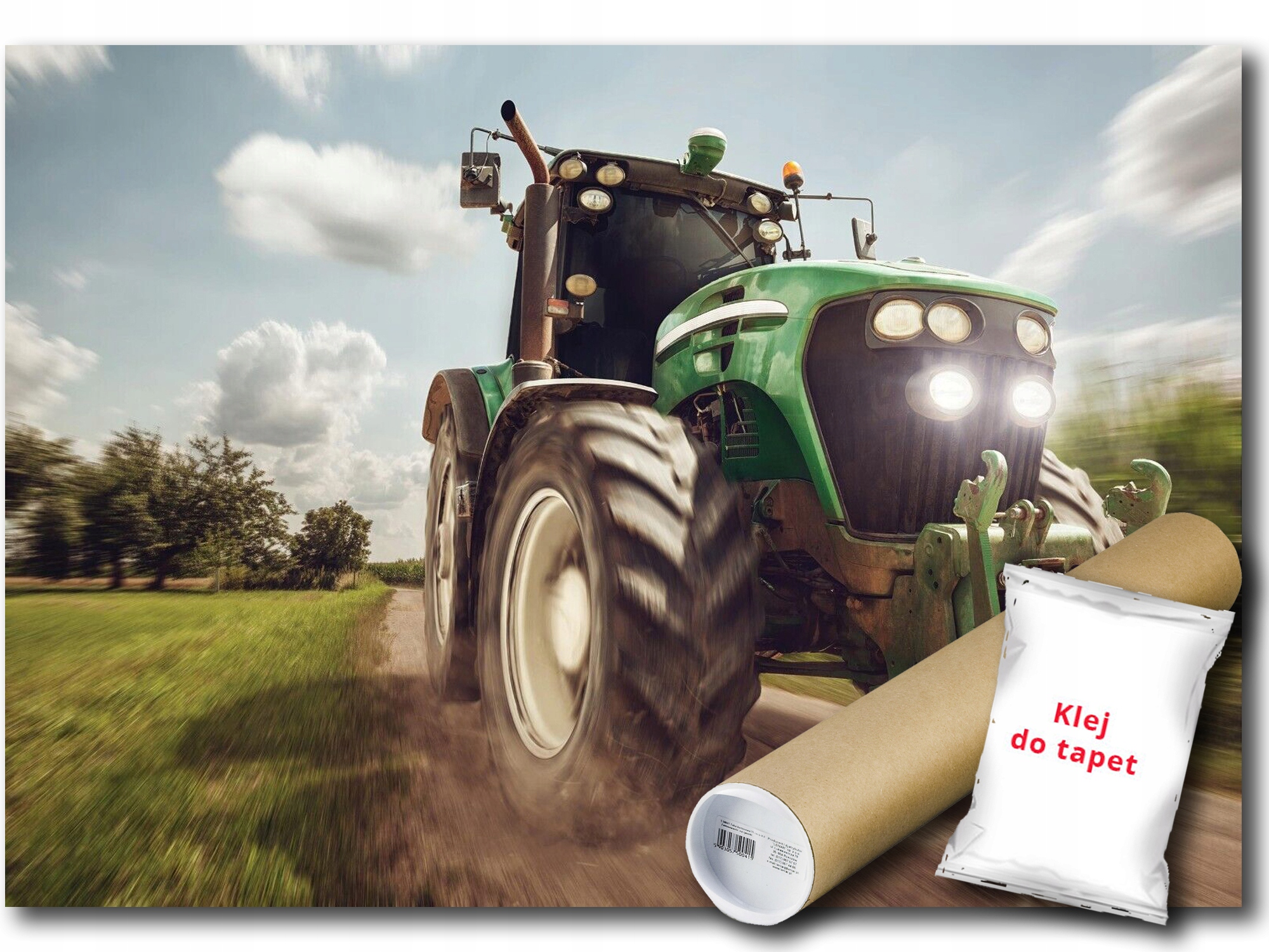 Fototapeta Vliesová Traktor 416x290 cm