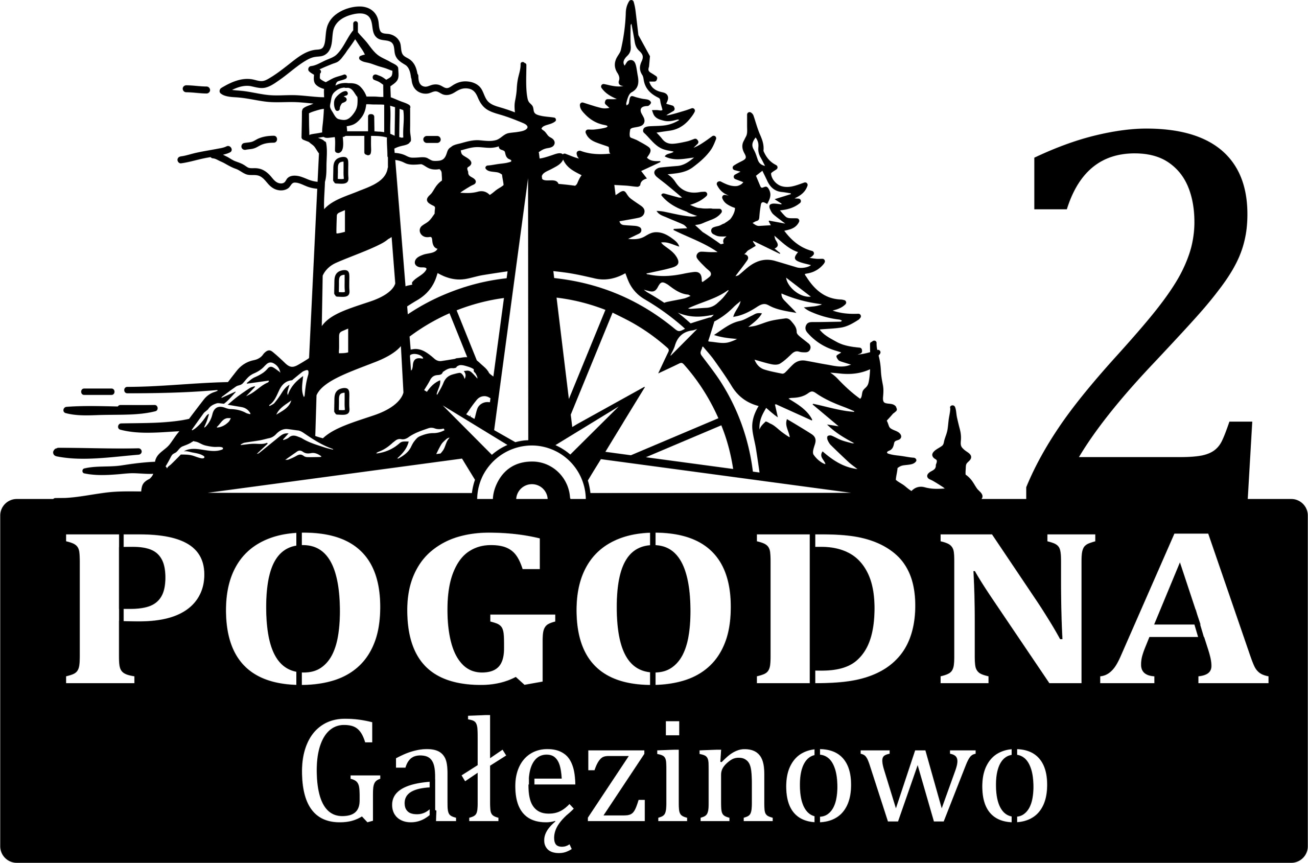 Veľká Adresa pre dom Stromy more Lampáš tabuľka s adresou číslo domu 75 cm
