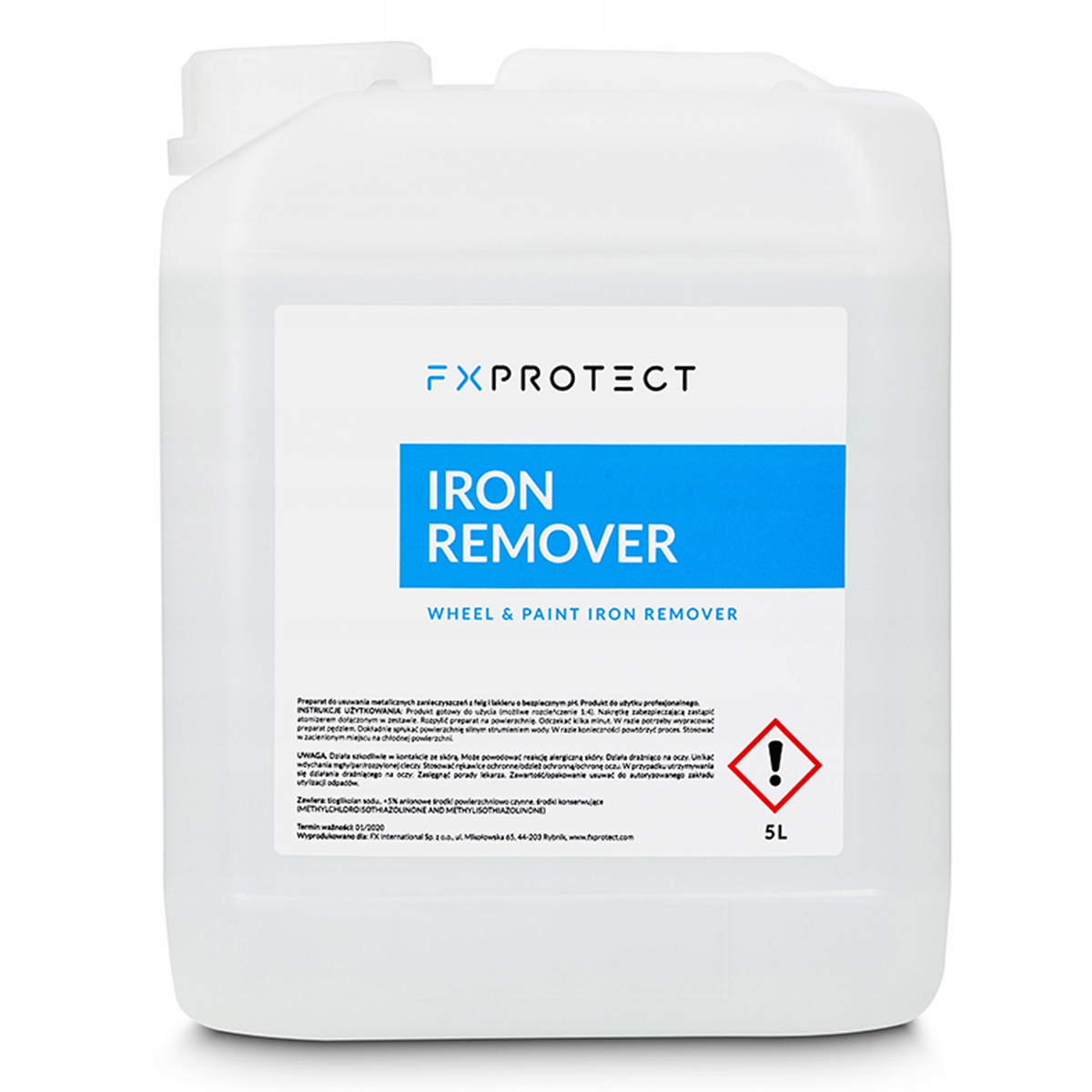 FX PROTECT Iron Remover 5L для обода и краски