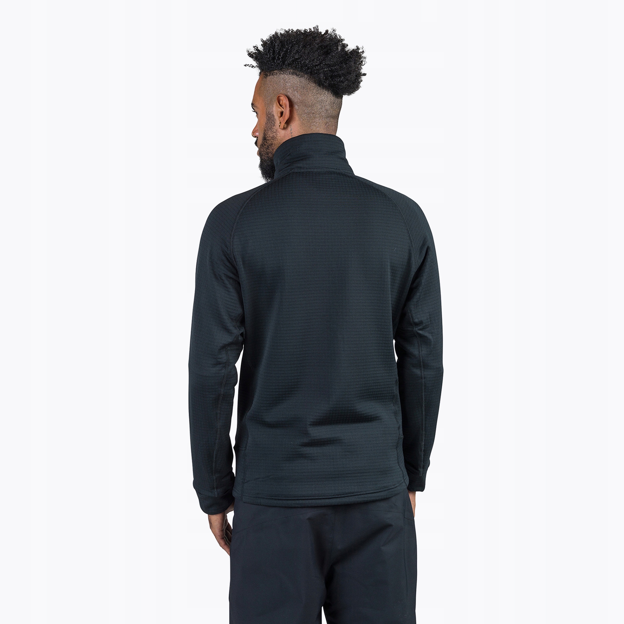 Rossignol Pánská lyžařská Mikina Blackside Fleece Fz černá