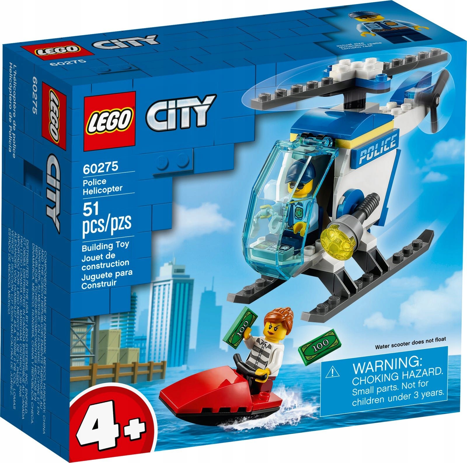 

Lego 60275 City Helikopter policyjny Klocki Nowe