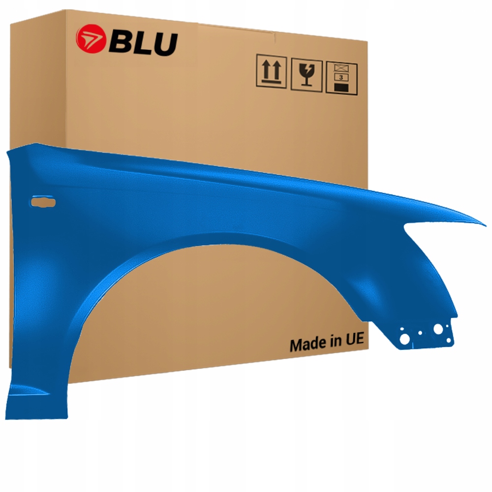 Blu Blatník Audi A6 C6 LZ5F pravý modrý 04-08 přední SprintBlau