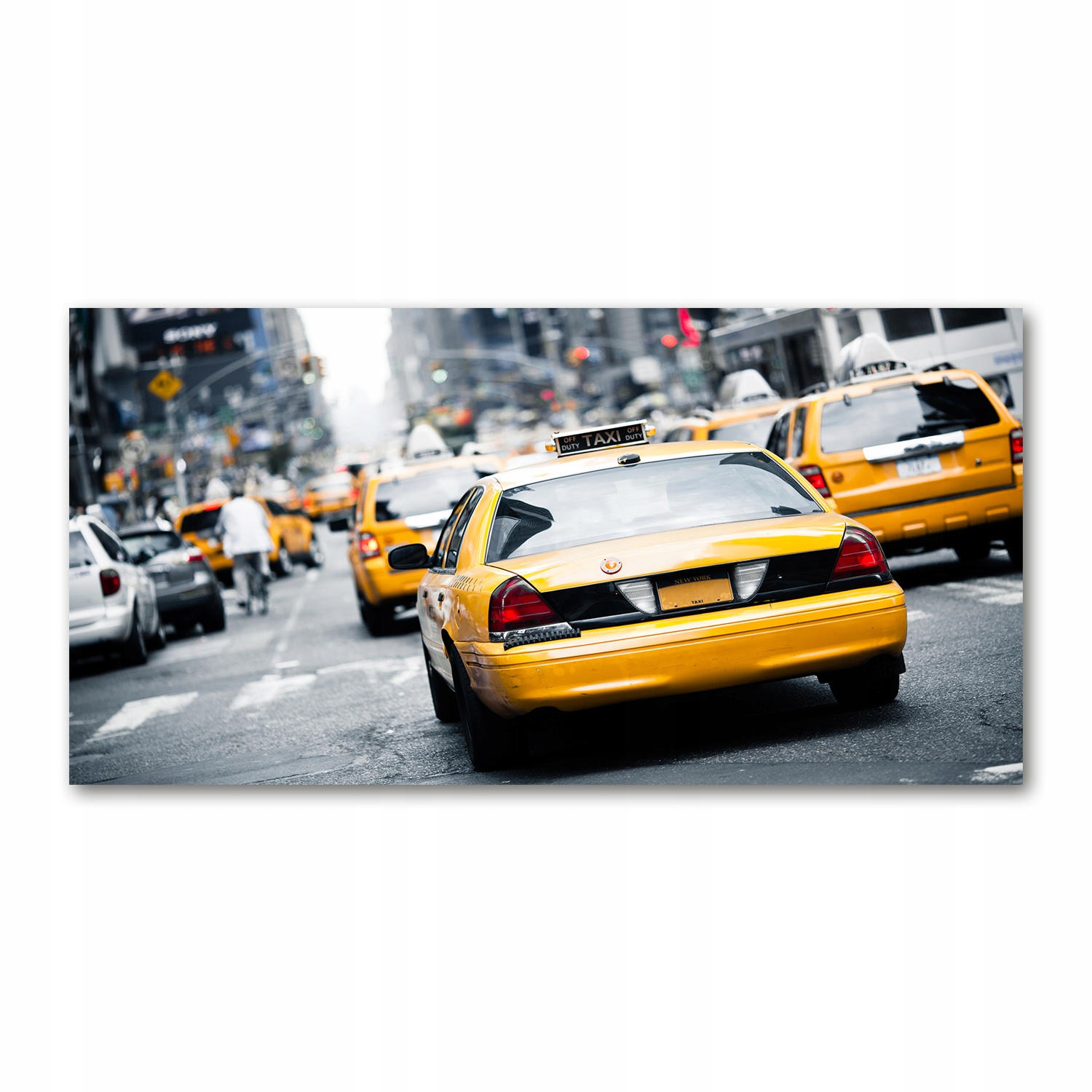 

Foto obraz szkło akryl Taksówki Nowy Jork 120X60cm