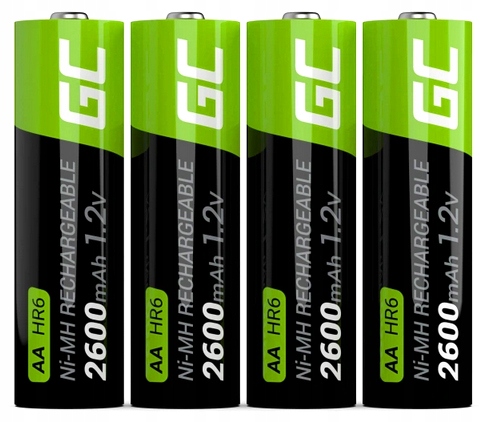 ŁADOWARKA BATERII AA AAA + 4x AKUMULATORKI R6 AA Marka Green Cell