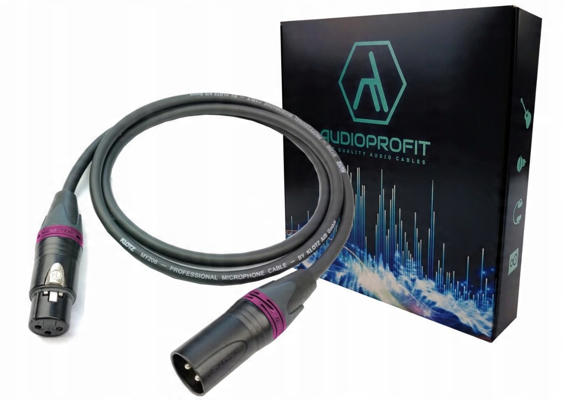 

Kabel mikrofonowy Klotz MY206 Xlr Neutrik 3m