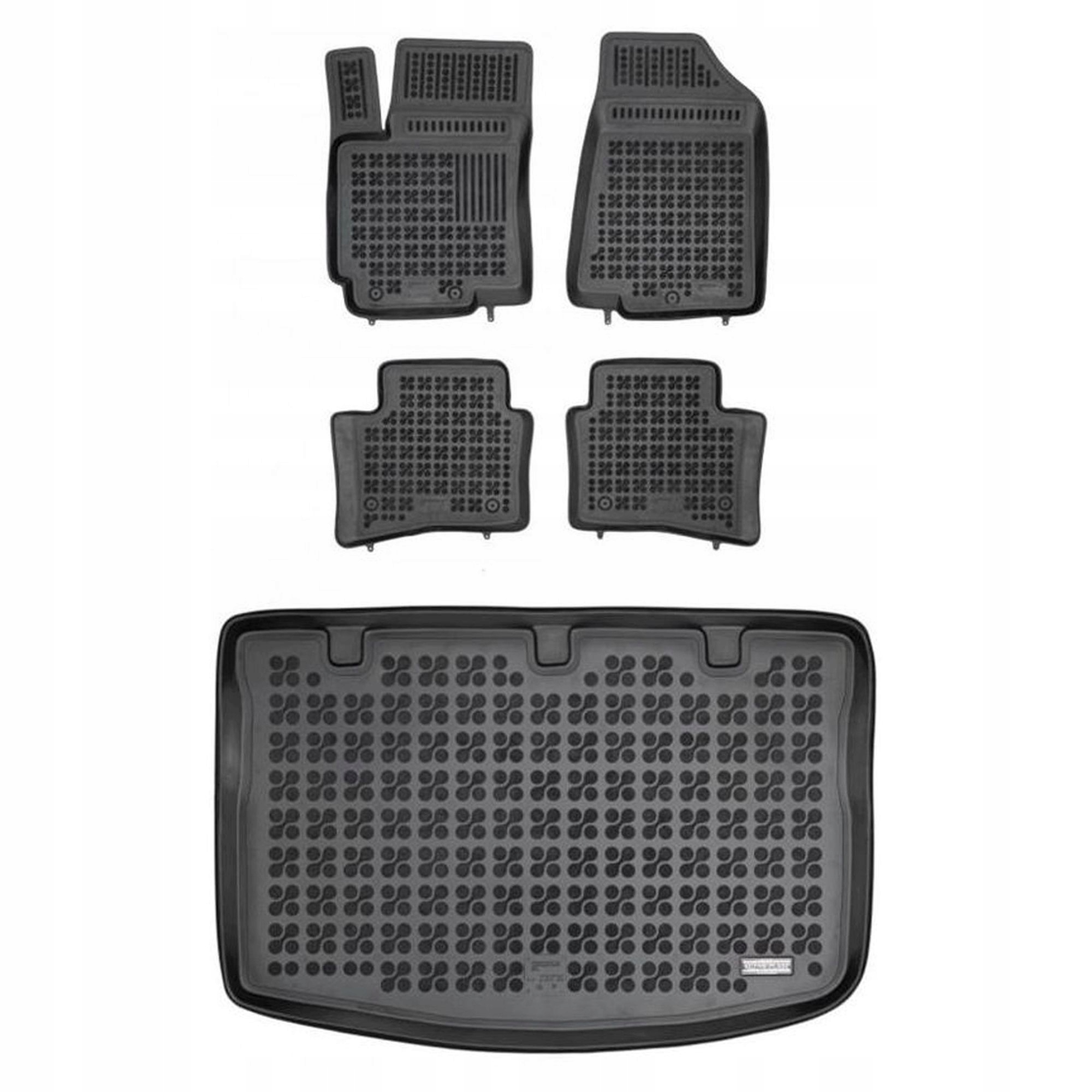 Gumowy zestaw dywaniki i mata Kia Rio III 2011-2017 Hatchback