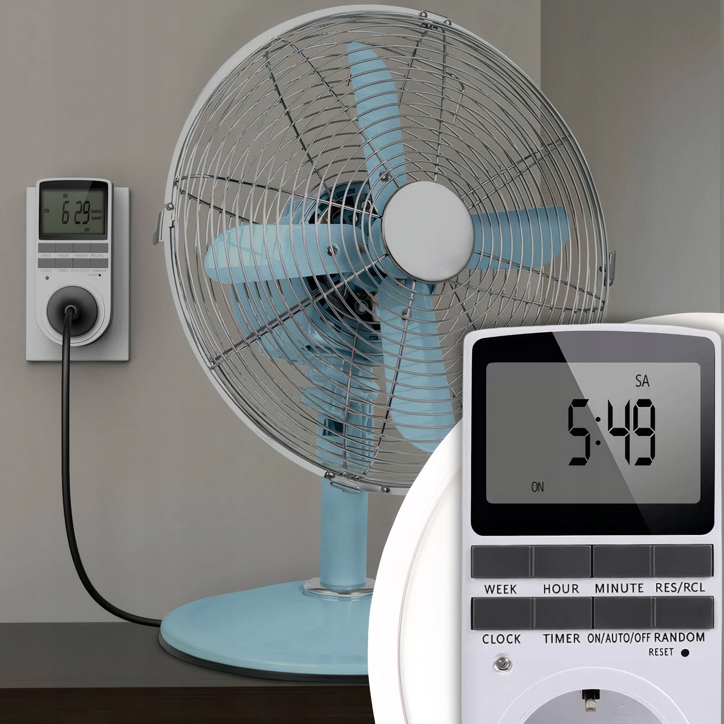 PROGRAMATOR CZASOWY TIMER WŁĄCZNIK WYŁĄCZNIK PRĄDU ENERGOOSZCZĘDNY CYFROWY Rodzaj programator czasowy