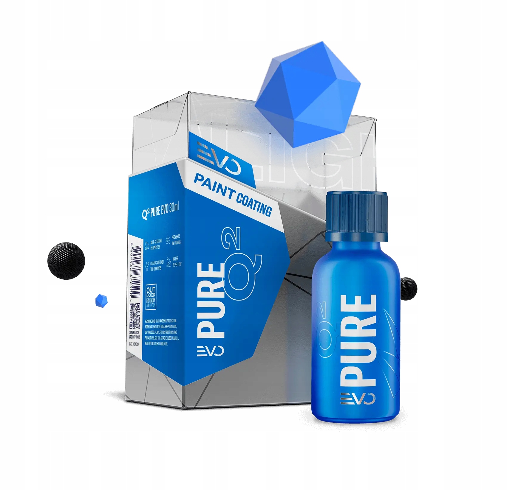 Gyeon Q2 Pure Evo Light Box 50 ml – jednovrstvová keramická vrstva