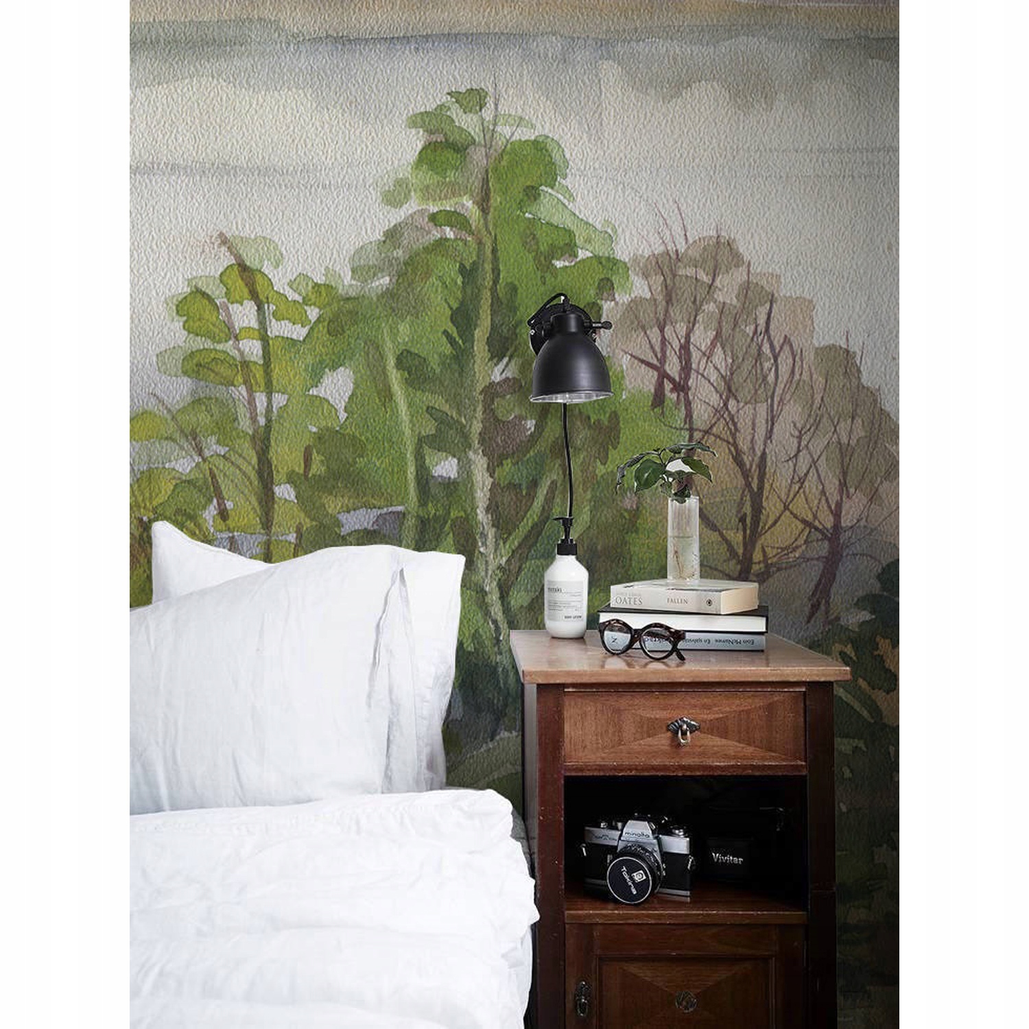 

Fototapeta Wiosenny akwarelowy krajobraz 208x146cm