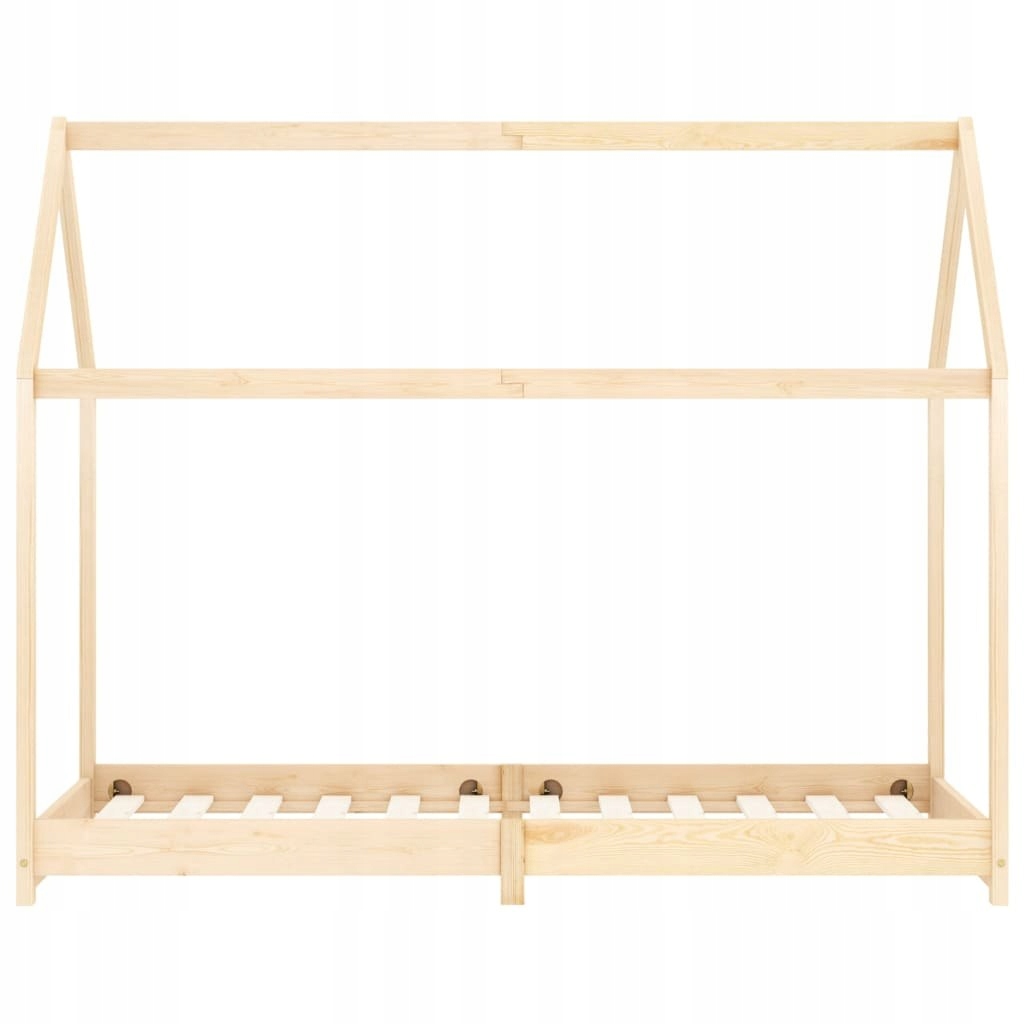 RAMA ŁÓŻKA DZIECIĘCEGO DREWNO SOSNOWE 70X140CM Marka VidaXL