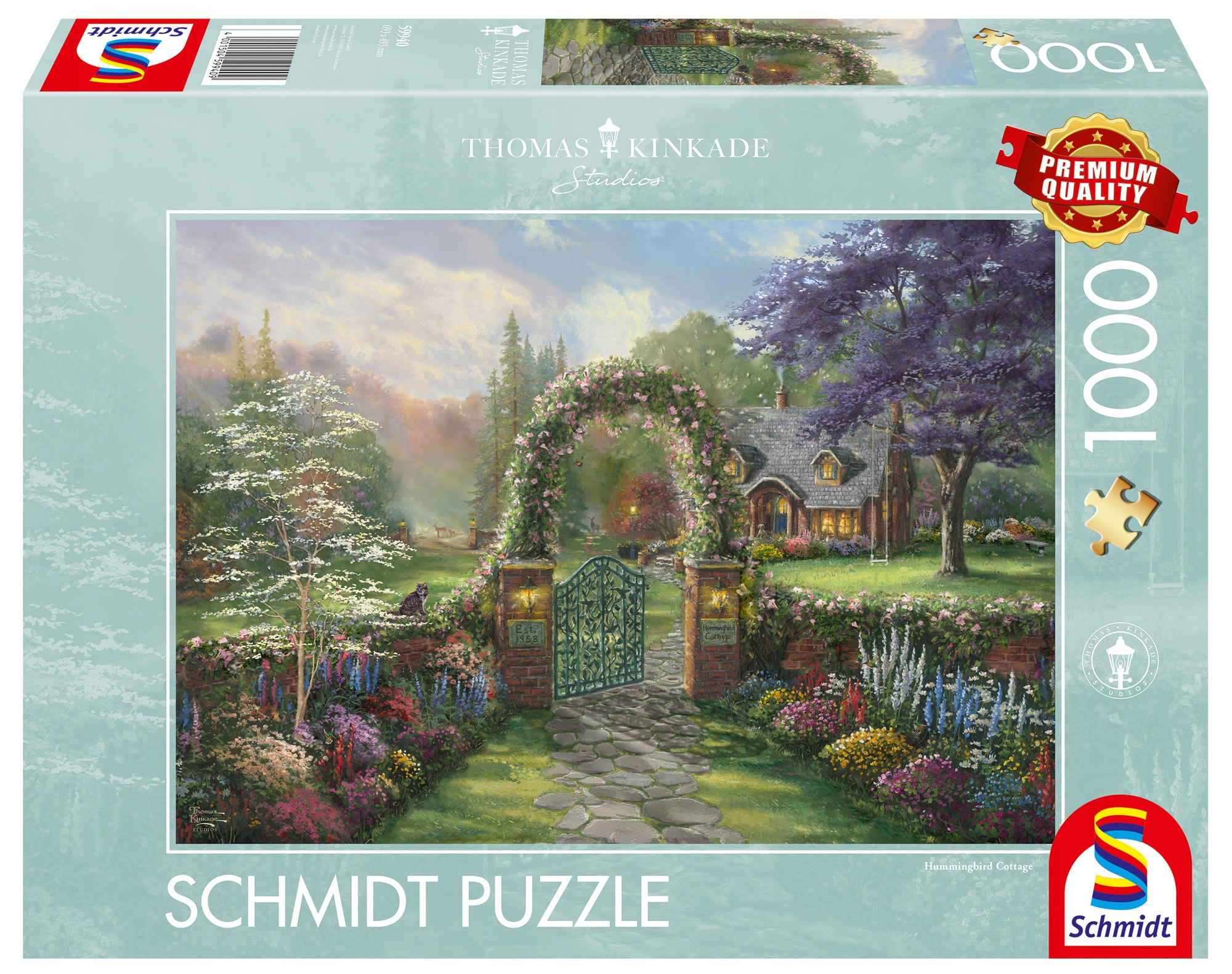 

Pq Puzzle 1000 Kinkade Pensjonat "Koliber
