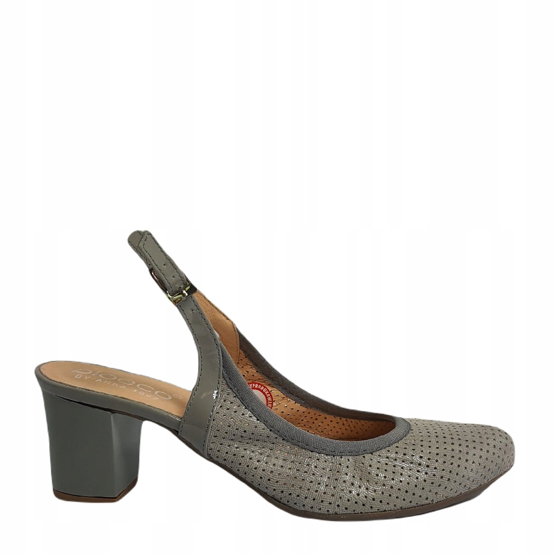 Dámské sandály Arka Bioeco 3551/1359/0387 popelavé 39, popelavé