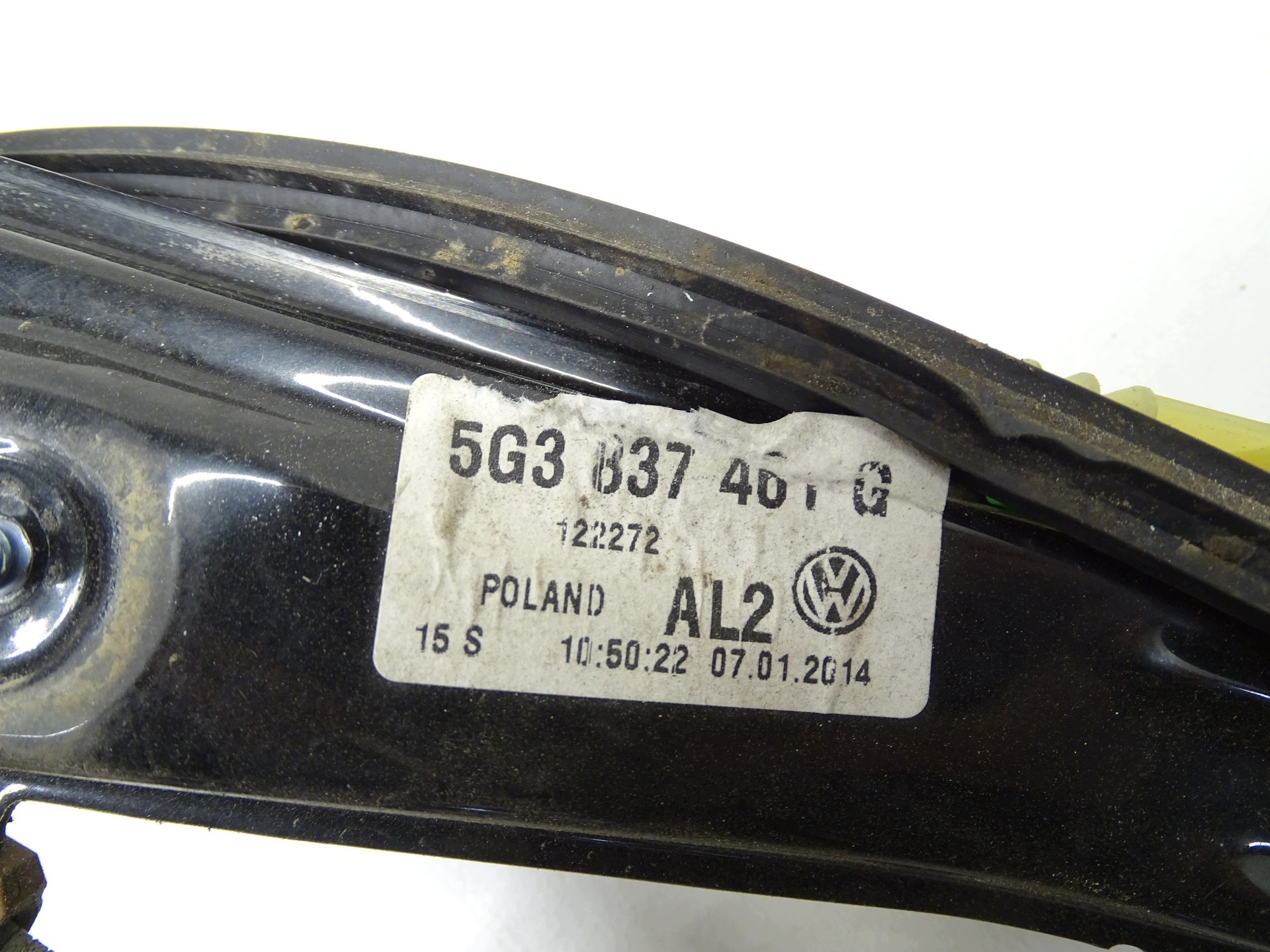 window regulator PRZEDNIEJ VW GOLF MK7 5G3837461G
