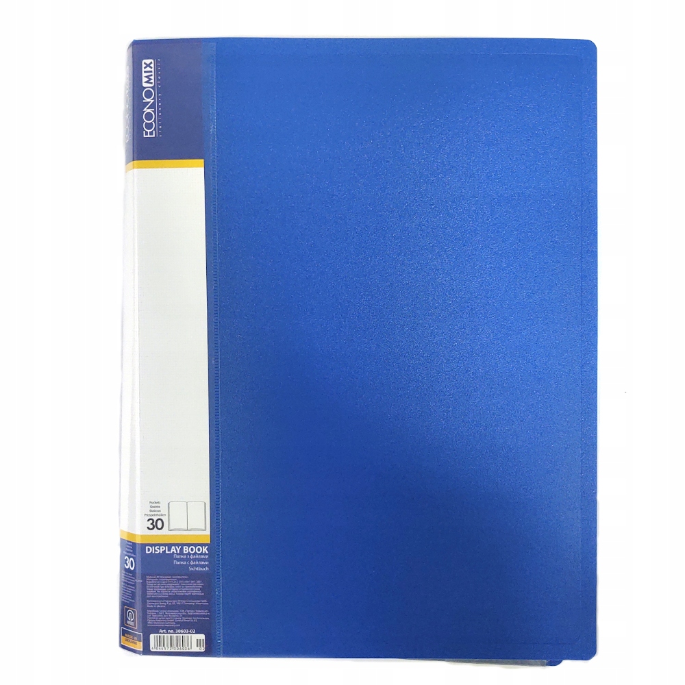 

Album ofertowy teczka 30 koszulek A4 niebieska