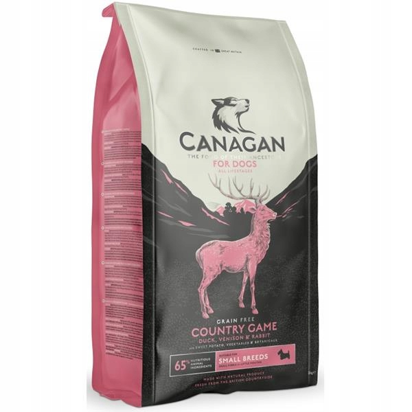 Levně Canagan Dog Dry Small Breed Country Game 2 kg