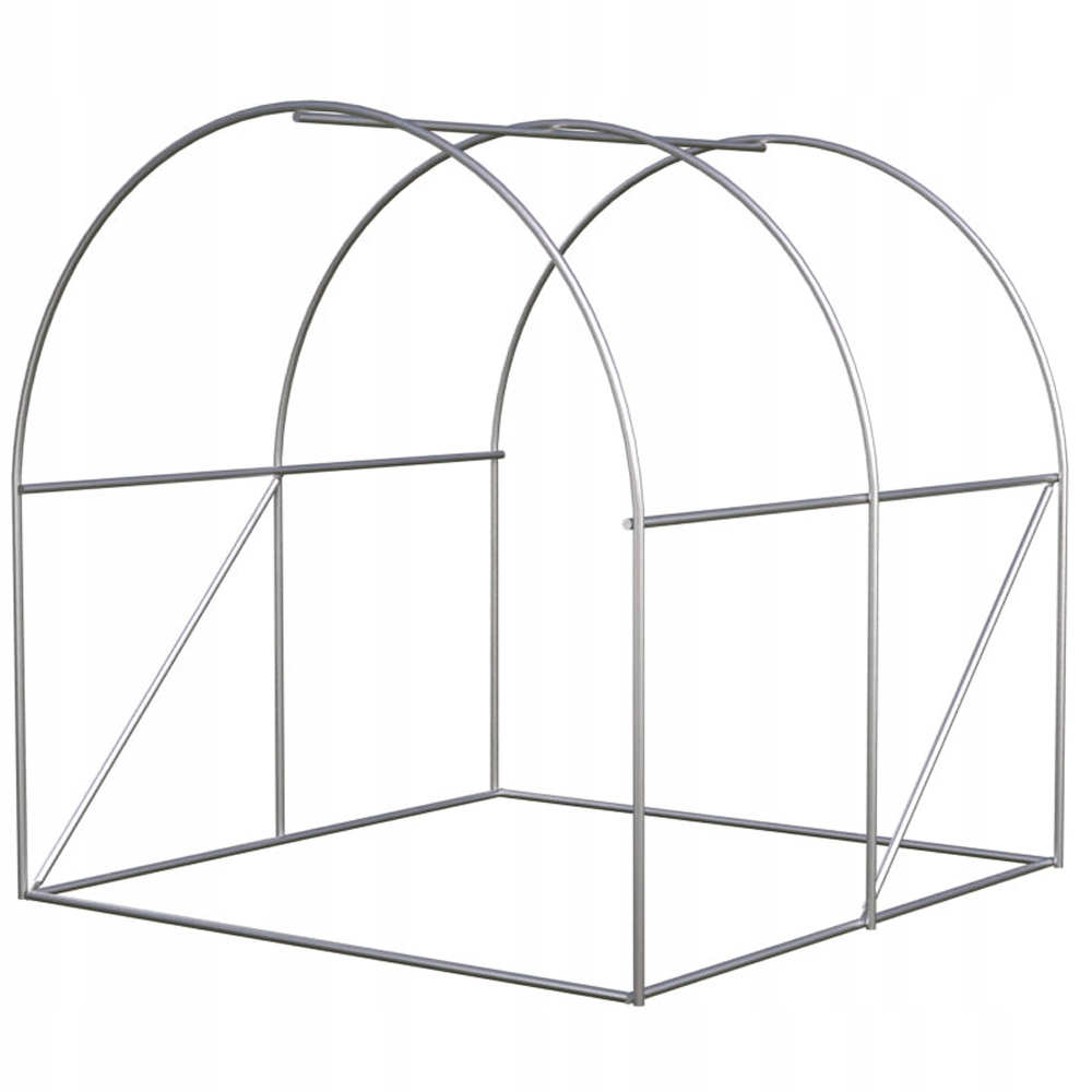 Mała domowa szklarnia Tunel ogrodowy foliowy szklarnia rozkładany 2x2x2m Kolor zielony