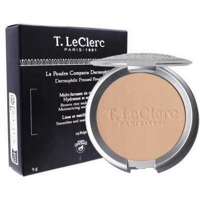 Puder w kompakcie T.Leclerc La Poudre Dermophile Barwa: 09