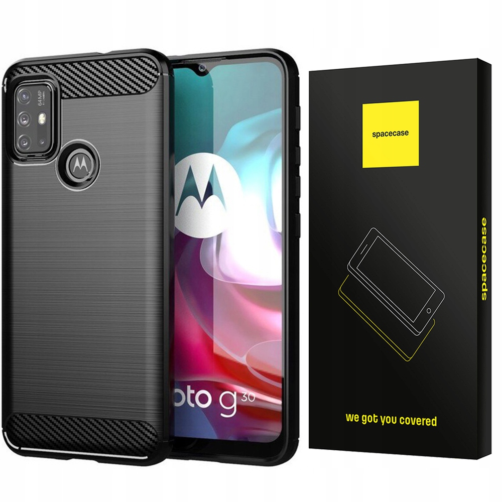 

Etui obudowa pancerna Carbon do Moto G30