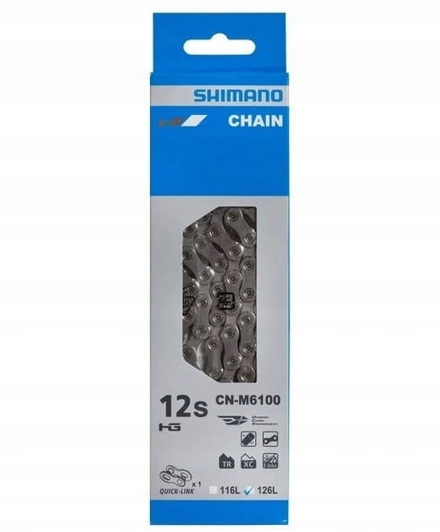 Řetěz Shimano CN-M6100 12rz 126 článků