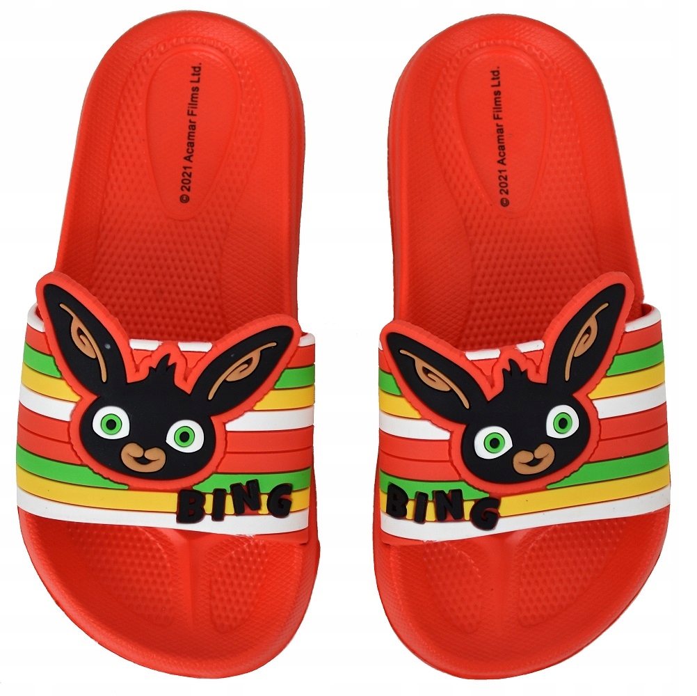 

buty klapki Królik Bing basenowe plażowe 27/28